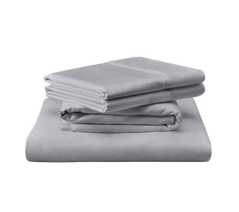 TEMPUR Luxe Egyptian Cotton Sheet Set Cool Gray - King