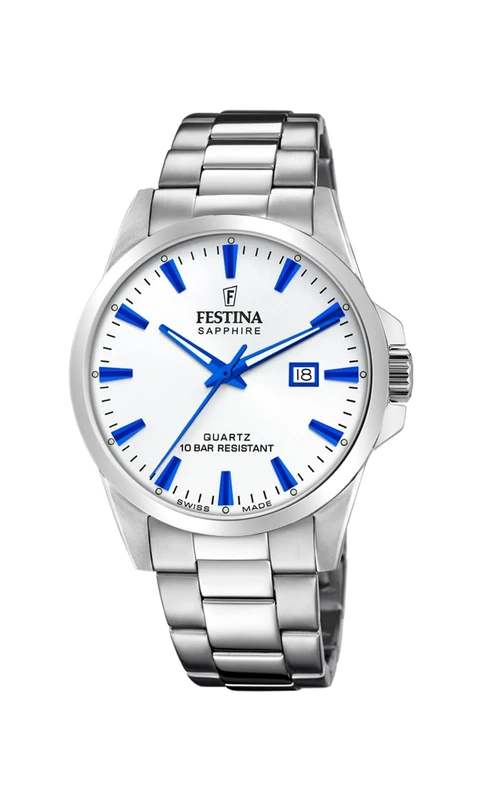 Festina Casual Watch F20024/5, Silver, Bracelet