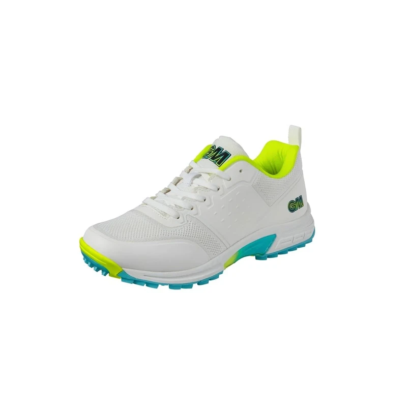 Gunn & Moore GM | Rubber Cricket Shoes | Aion All Rounder | Breathable Lightweight Seamless Engineered Knitted Mesh Upper | 2-Tone TPU Outsole | Size UK 10 EU 44.5 Approx Foot Length 279 mm