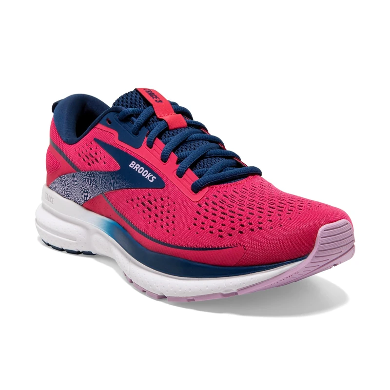 BROOKS 1204011B674 Trace 3 Women Raspberry/Blue/Orchid UK 5.5