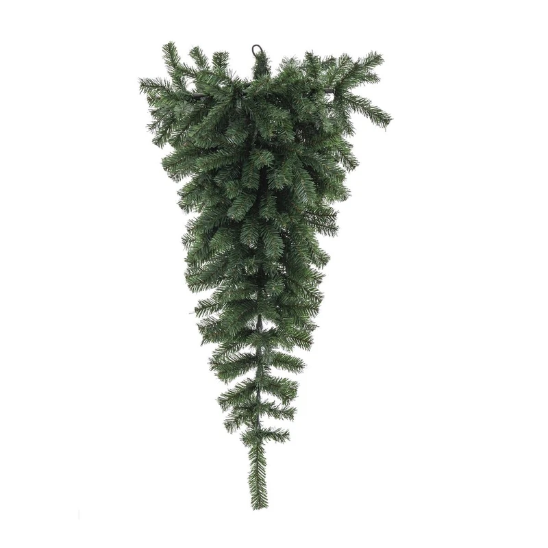 BigBuy Christmas Christmas Door Hanger Green PVC 90 cm