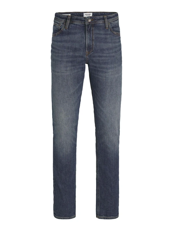 JACK & JONES JJICLARK Jjoriginal AM 419 Noos Men's Regular Fit Jeans, Blue Denim, 30 W/30 L - Image 1