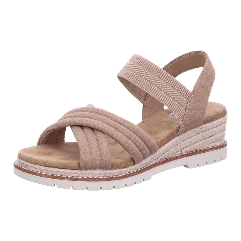 Skechers Women's Desert Chill Sweet Crossing Sandals, Tan Textile, 7 UK