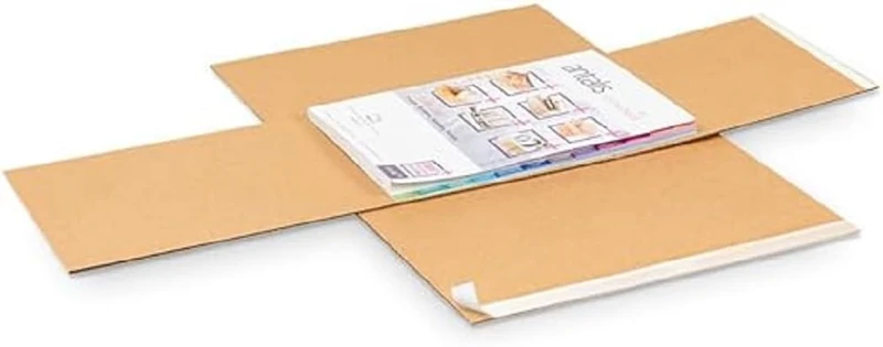 Master'in Swivel Case with Adhesive Strips - 310 x 220 x 60 mm - Brown - Pack of 50