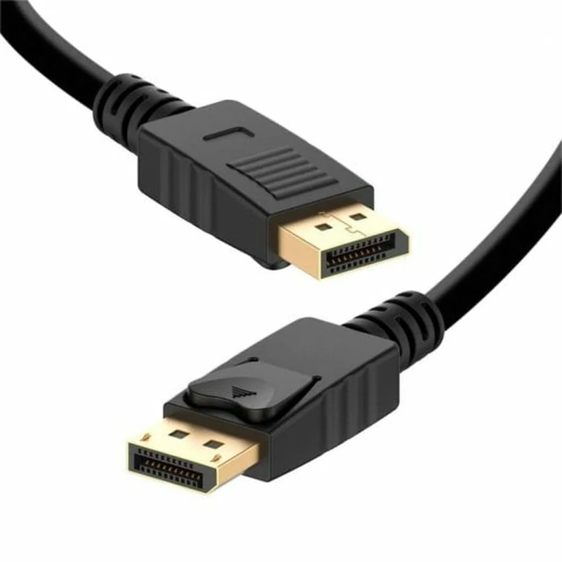 PcCom DisplayPort Cable PCCES-CAB-DP14-3M Black 4K Ultra HD 3 m