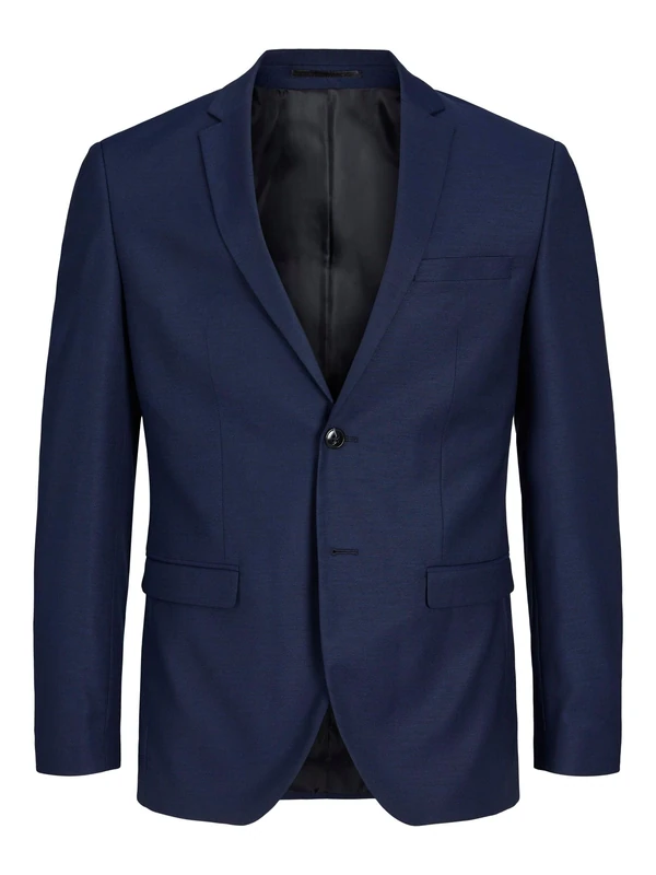 JACK&JONES PLUS Men's Jprsolaris Blazer Noos Pls Suit Jacket, Dark Navy, 56R