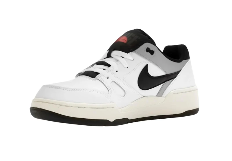 NIKE Men's Full Force Lo Sneaker, White Black Pewter Sail, 11 UK - Image 1