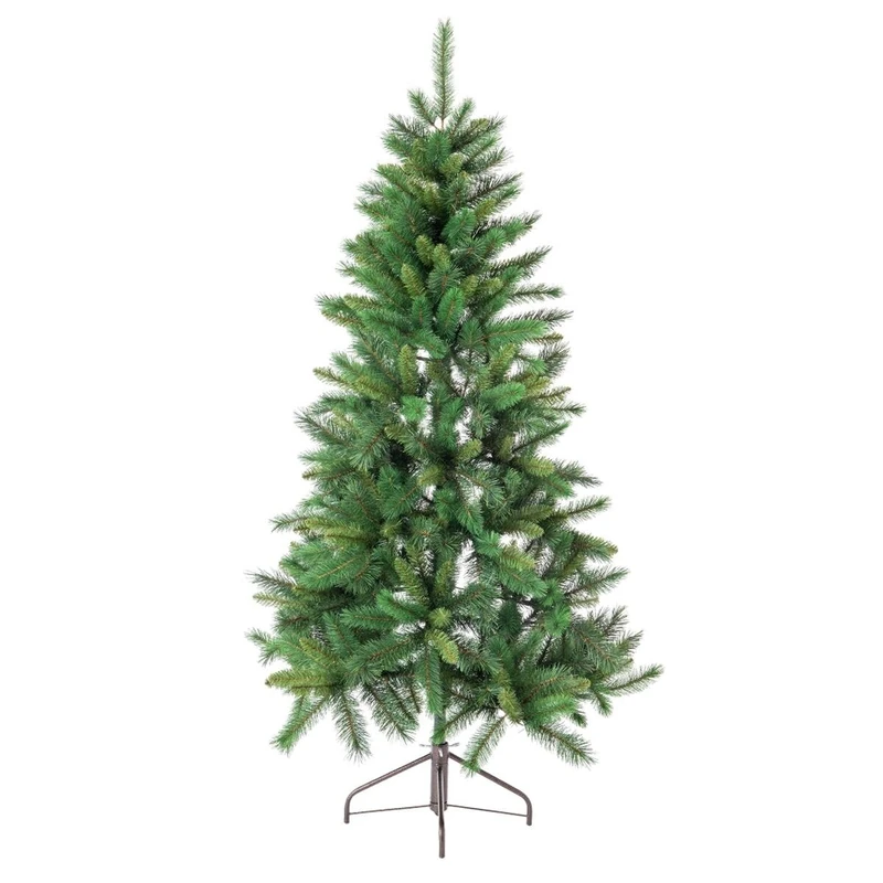 BigBuy Christmas Christmas Tree Green PVC Metal Polyethylene 210 cm - Image 1