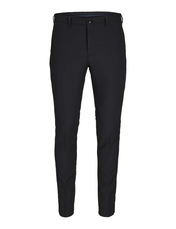 JACK&JONES PLUS Men's JPRSOLARIS Trouser NOOS PLS Suit Pants, Black,