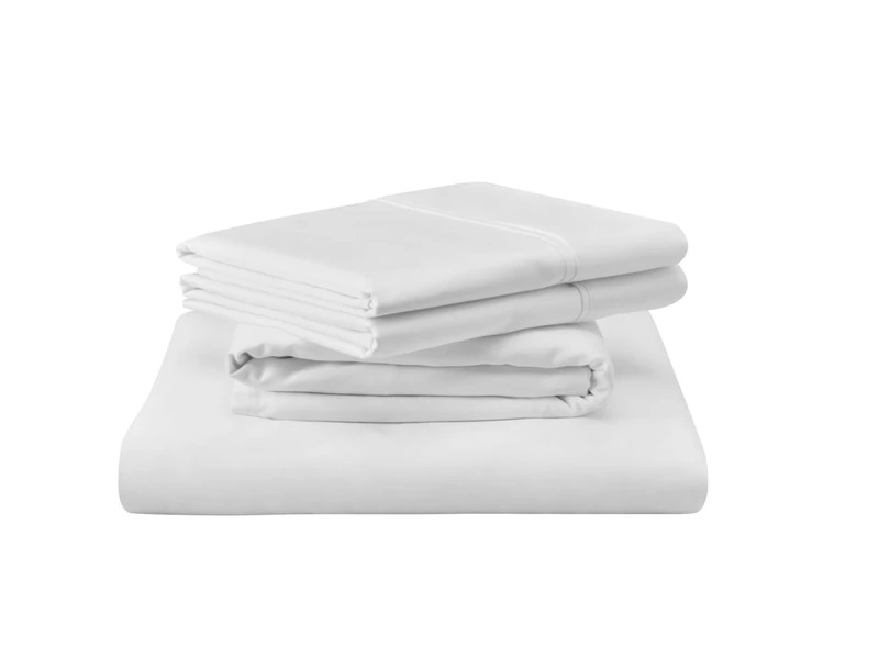 TEMPUR Luxe Egyptian Cotton Sheet Set White - Split King