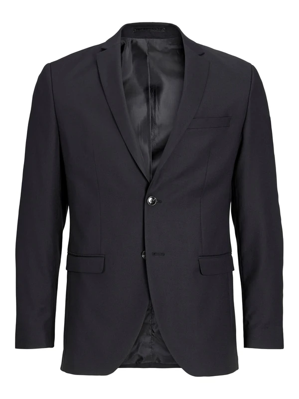 JACK&JONES PLUS Men's Jprsolaris Blazer Noos Pls Suit Jacket, Black, 72