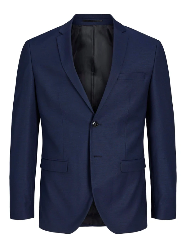 JACK&JONES PLUS Men's Jprsolaris Blazer Noos Pls Suit Jacket, Dark Navy, 70
