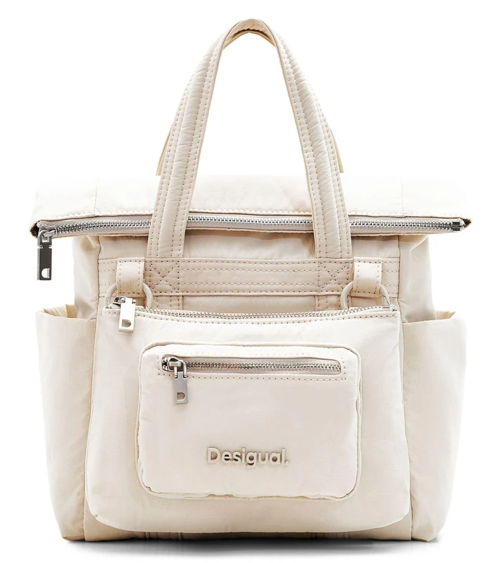 Desigual Women's Bag_Basic Modular V, White, One Size