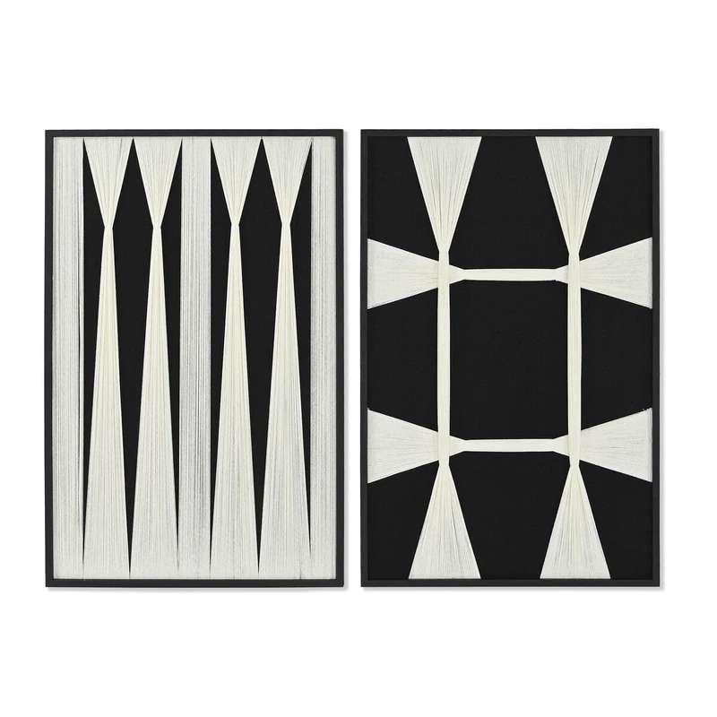 Home ESPRIT Modern Canvas 60 x 3 x 90 cm (2 Units)