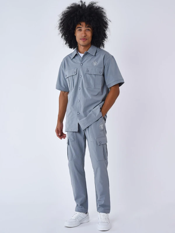 PROJECT X PARIS Men's Joggers, Grey, Size L