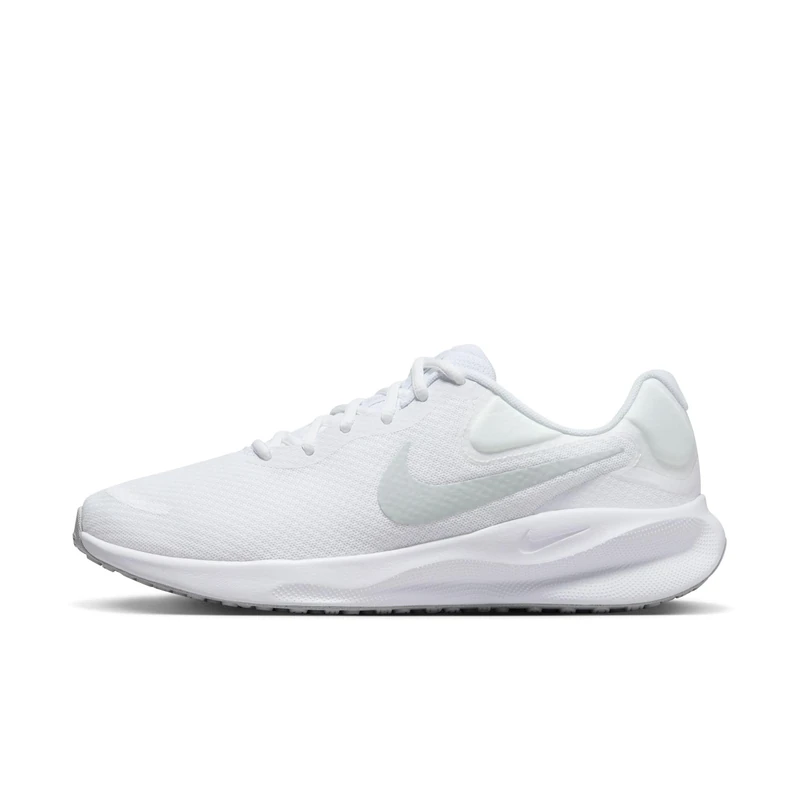 NIKE FB2207-100 Revolution 7 Men White/Pure Platinum-White UK 14