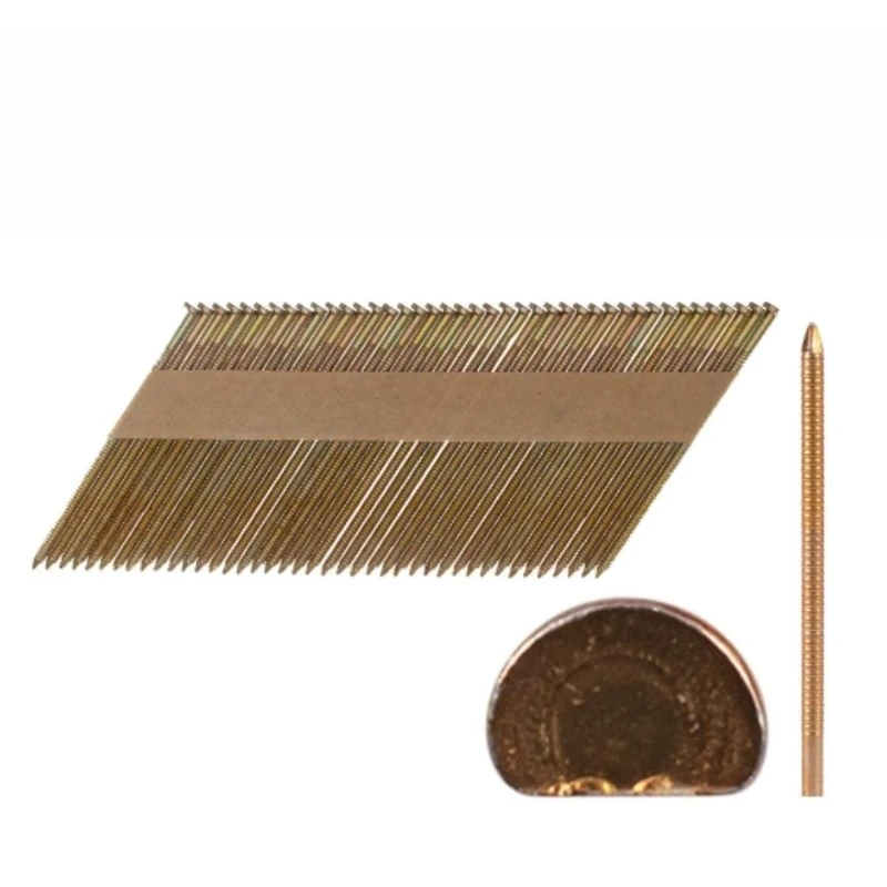 Clavos 34º -D - 7.4 x 2.9 63 mm - 2,200uds