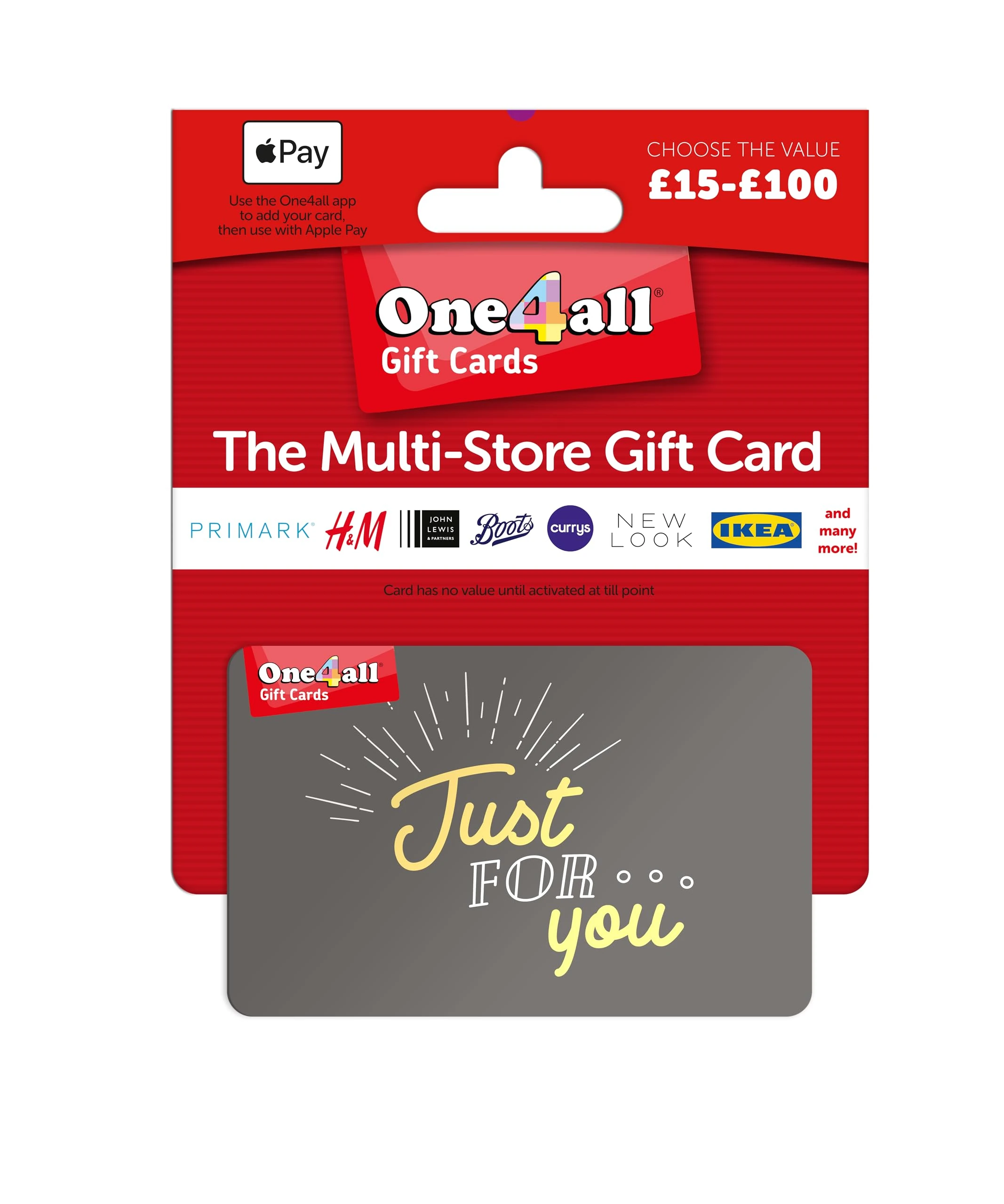 One4all Gift Card - UK Redemption Only - Delivered by Post
