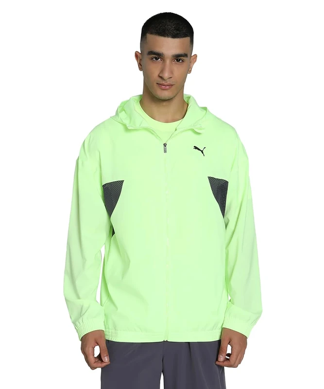 PUMA ALWAYS ON WOVEN FULL ZIP JACKET
