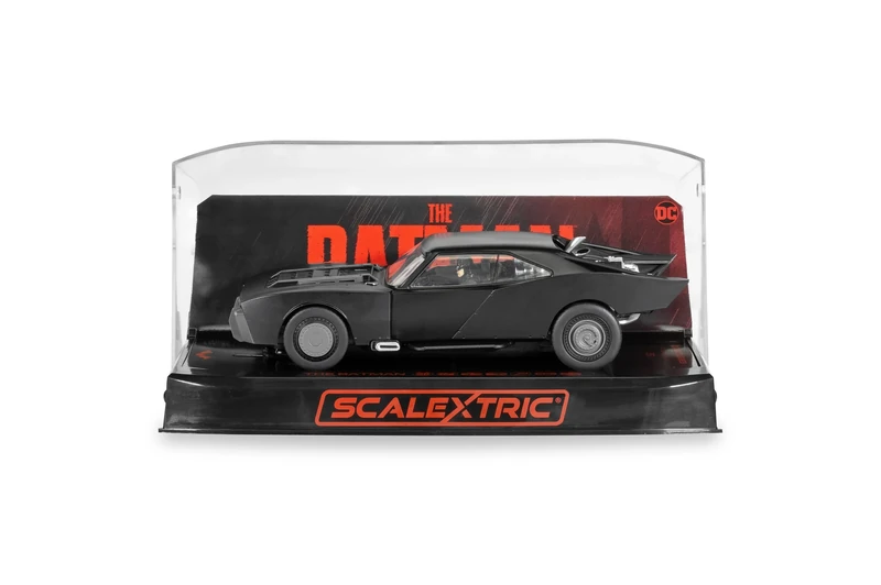 Scalextric Cars - C4442 Batmobile - The Batman 2022 - Toy Slot Car for use Race Tracks or Set - Small Kids Gift Ideas for Boy/Girl Ages 5 Accessories, Black