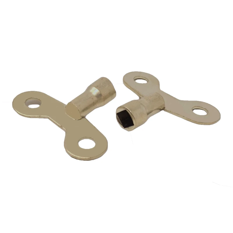 fiXte Wide Radiator Plumbing Bleed Bleeding Key Keys Brass Vent Venting Air Valve (4)