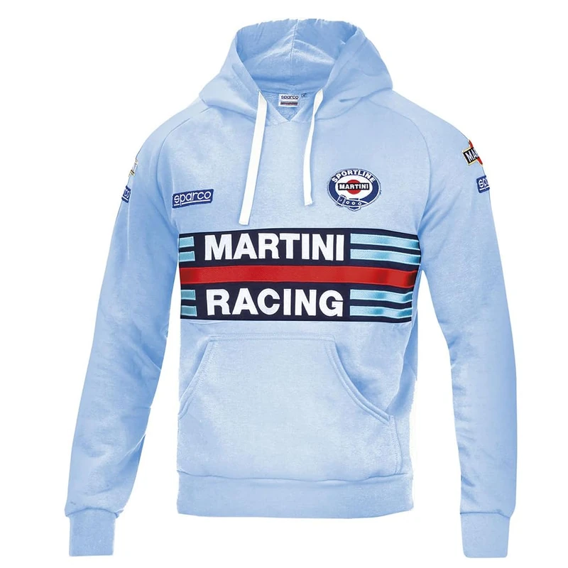 sparco Sweatshirt Brand Model Sweatshirt Martini-R Size M Sky Blue