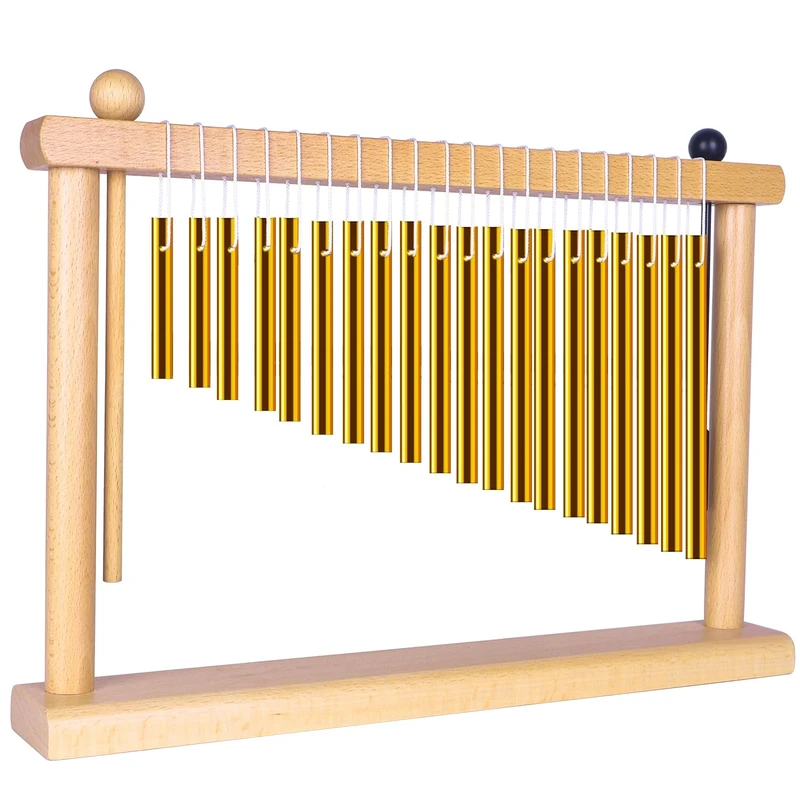 Aklot Handbells, Gold, 20 Notes