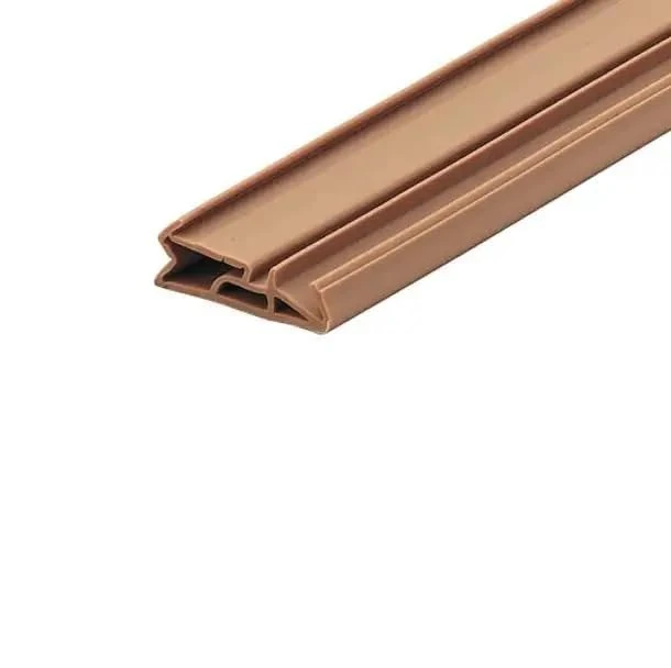 cyclingcolors Door Seal, Front Door Seal, Flexible Silicone, 12 mm Room Doors, Room Door Seal, Door Stop Seal, Window Seal, Rubber Seal, Beige, 5 m