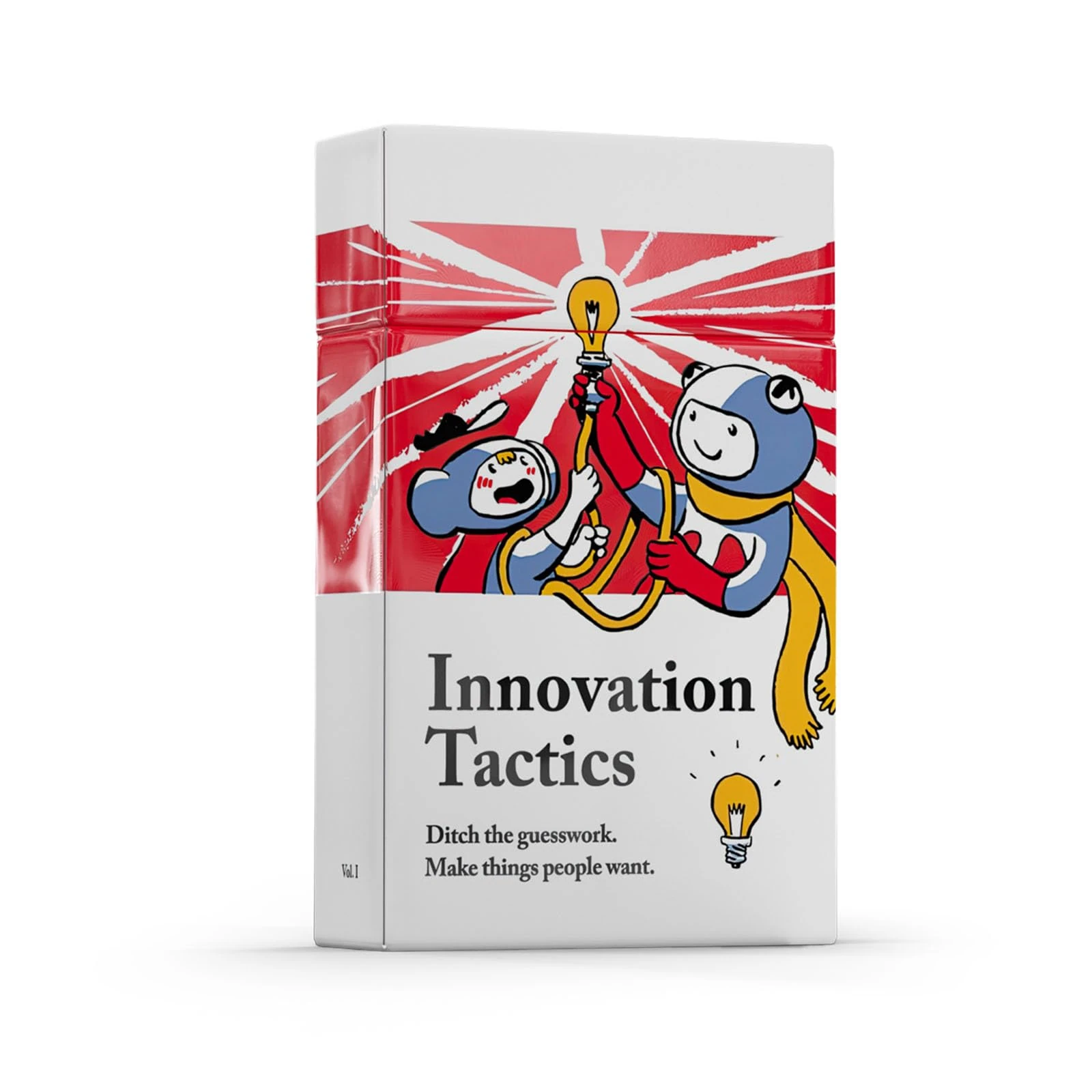Pip Decks Innovation Tactics Official 54-Card Deck for Creativity, Problem Solving and New Ideas