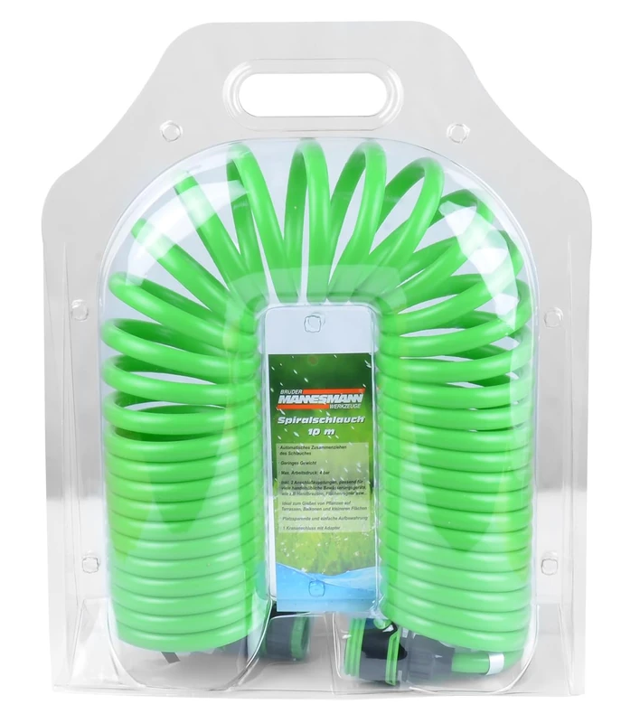 Brüder Mannesmann M60311 Spiral Hose 10 m