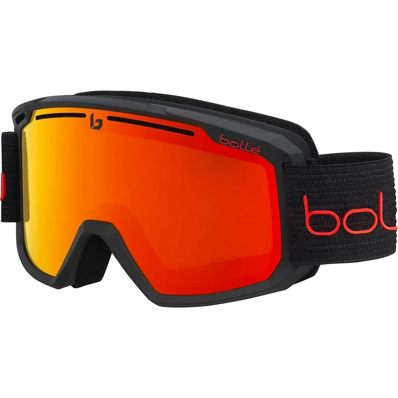 bollé - MADDOX, Black, Sunrise, Medium-Large, Snow Goggles, Unisex, Adult
