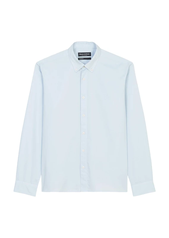 Marc OߴPolo Men's Regular Fit Organic Cotton Shirt, Blue (Airblue), XS
