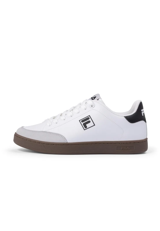 FILA Women's Courtbay Wmn Trainers, White Black, 8.5 UK