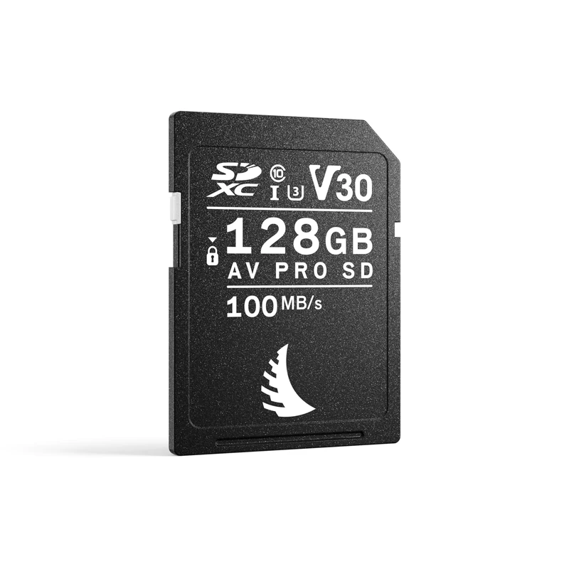 Angelbird AV PRO SD V30 128 GB - SDXC UHS-I Memory Card - up to 6K - for Everyday Photo and Video Shooting