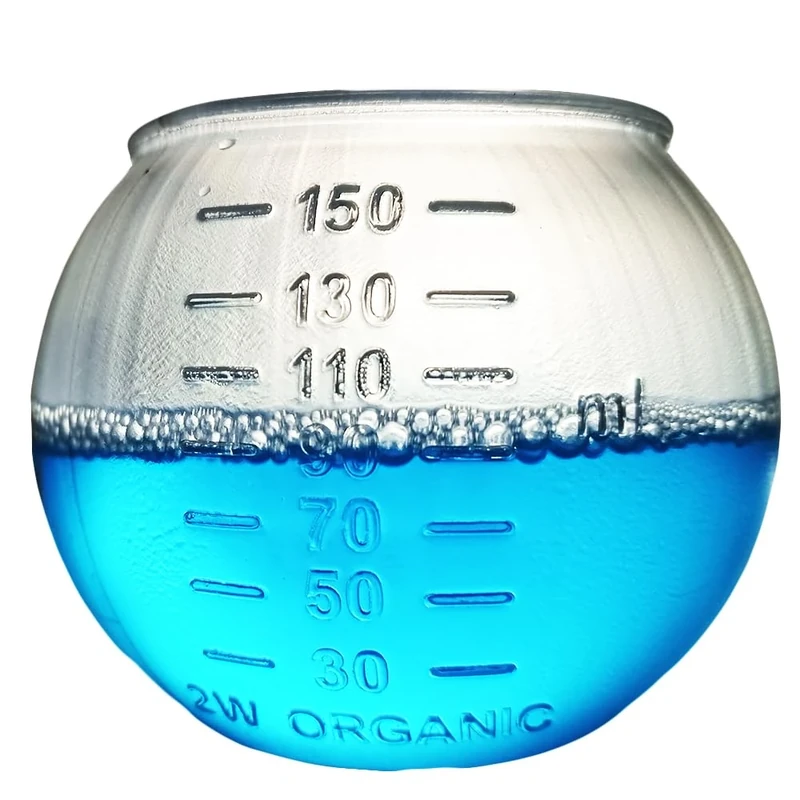 2W ORGANIC Laundry Dosing Ball For Liquid Detergent 2 In 1 With Stain-Removal Function | Transparent, Unscented, 20g, 7x7x5.5cm, Suitable For All Fabrics, Measures 30-150ml, Reusable - Image 1