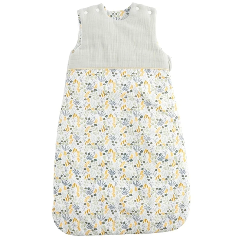 Sauthon Padded sleeping bag 0-6 months from the "Promenons-Nous Promenons-Nous Collection" - 100% cotton lining | ideal as a newborn gift