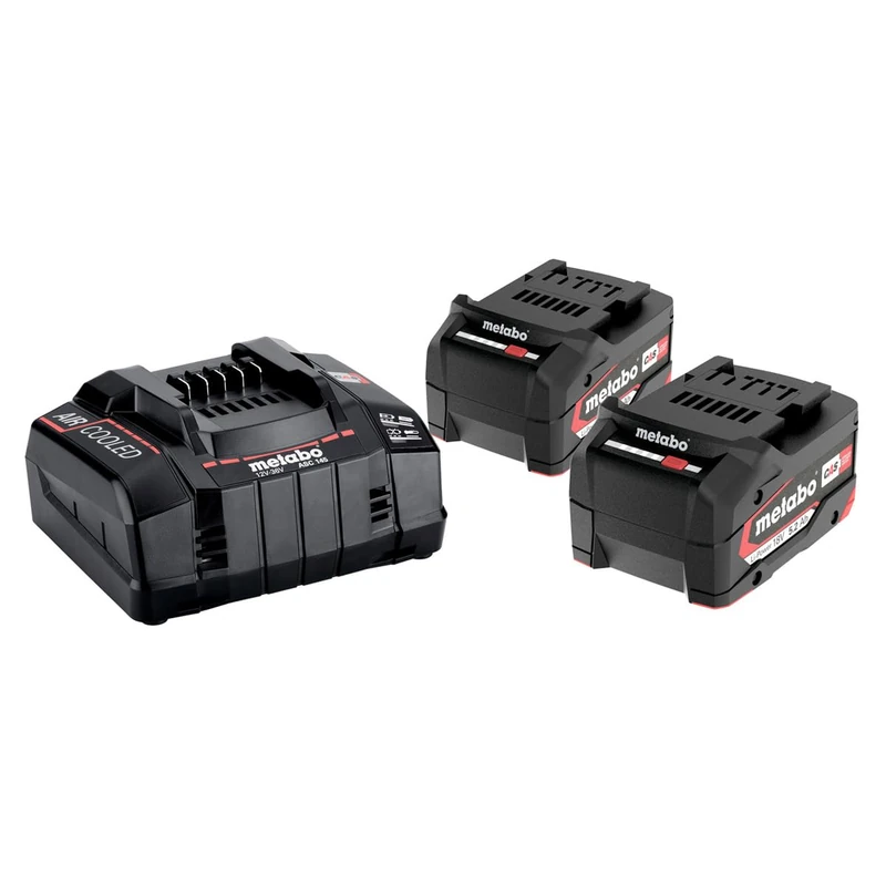Metabo 685051380 Basic Set 2 x LiPOWER battery pack 18 V/5.2 Ah