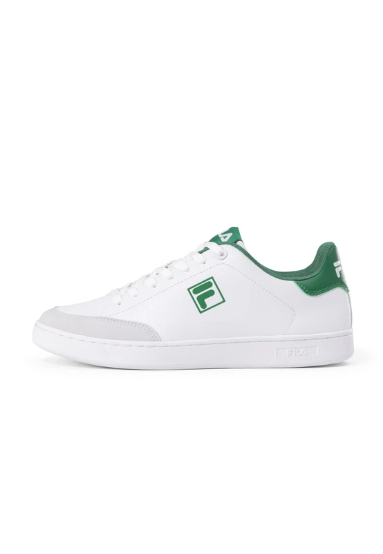 FILA Men's Courtbay Trainers, White Verdant Green, 6.5 UK