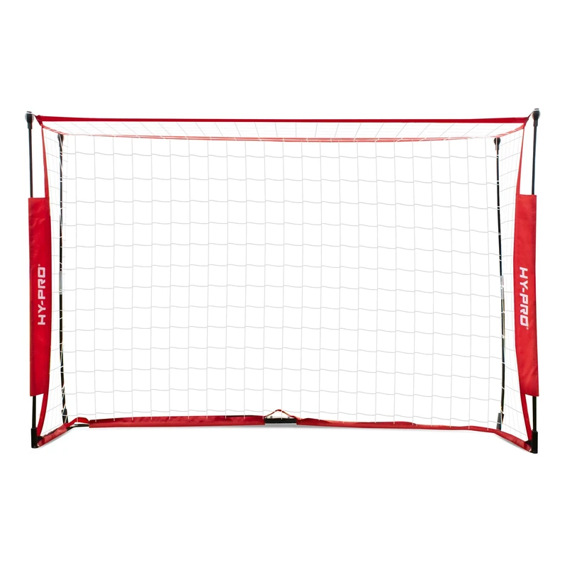 Hy-Pro 6ft x 4ft Box Football Goal, Collapsible, Quick set up, Portable, Carry Bag and Secure Pegs