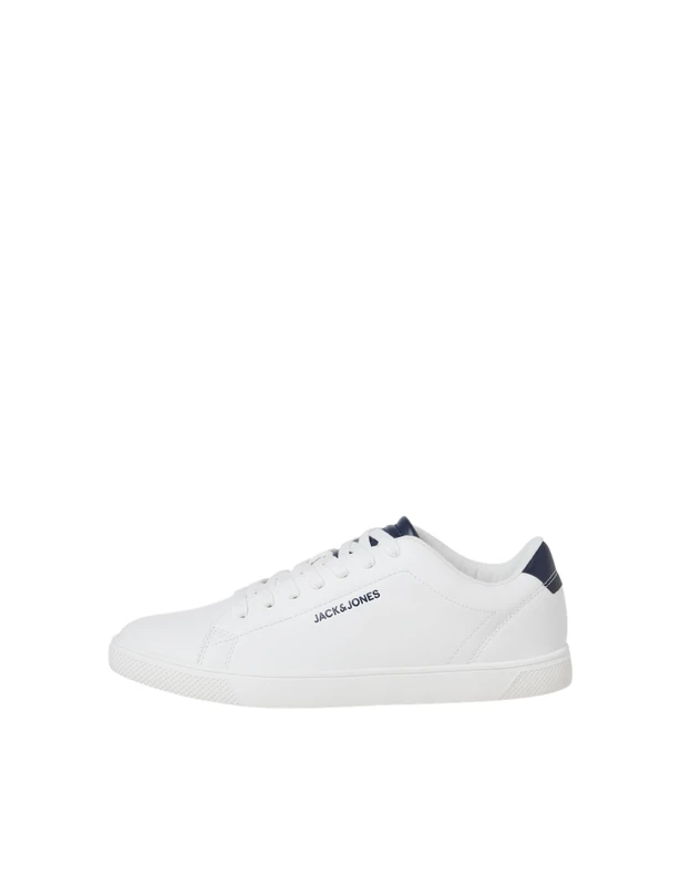 JACK & JONES Male Trainers, White Detail Navy Blazer, 6 UK