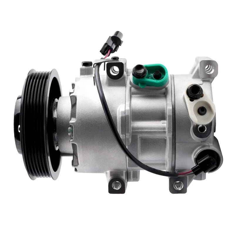 Hsbang AC Compressor Compatible with Hyundai Accent 2012 2013 2014 2015 2016 2017 KIA Rio 2012-2017 977011R100,977011W600 - Image 1