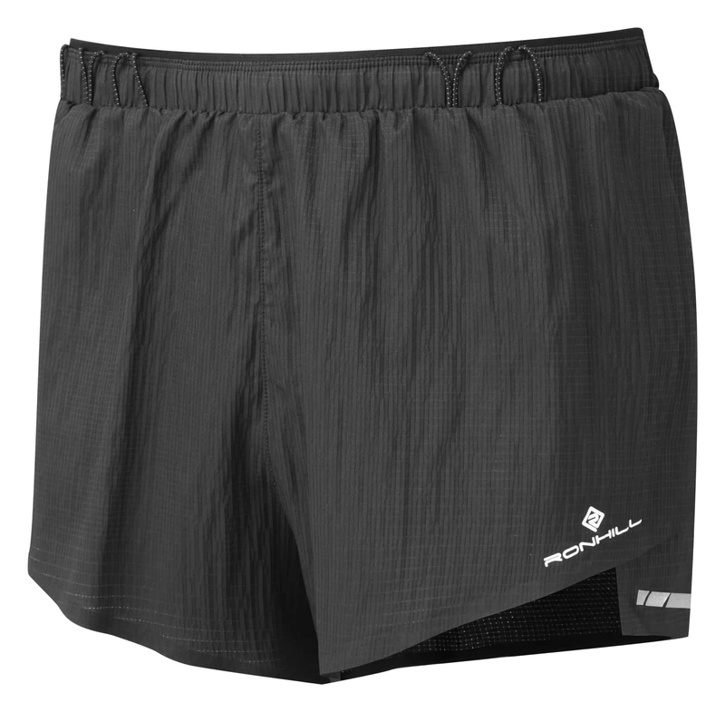 Ronhill Running, Men's Tech Race Short, All Black, S