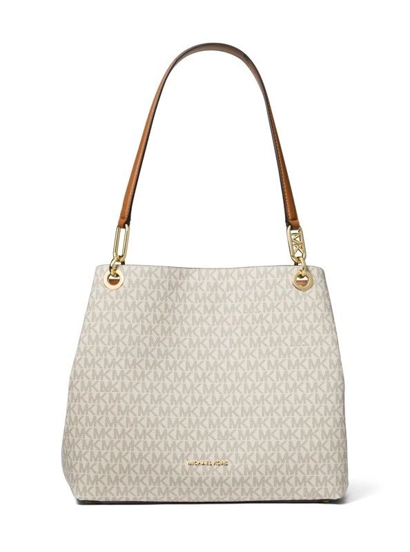 Michael Kors 30F3G8KT7B-149 Large Shoulder Tote - Vanilla/Acorn