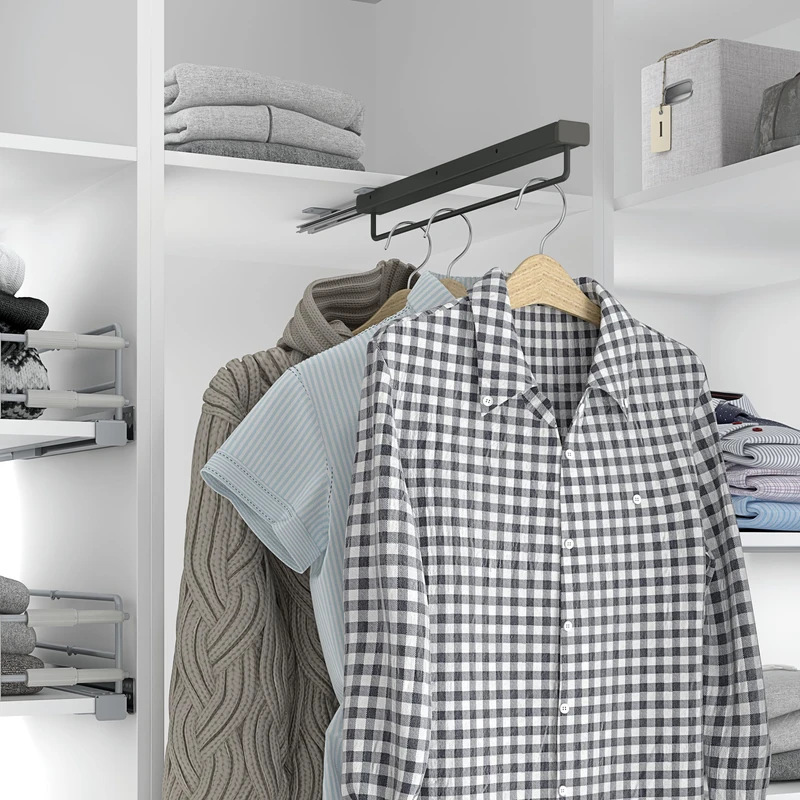 Removable Clothes Hanger Holder Length 290 mm - Image 1