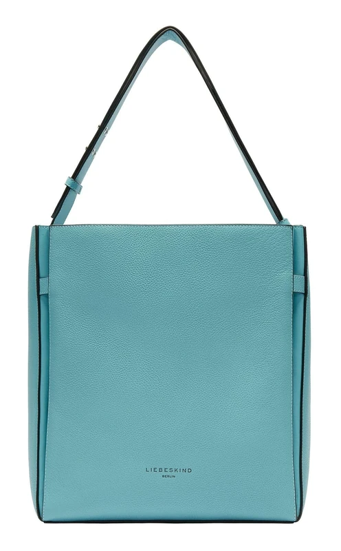 Liebeskind Women's Hobo L-Hilla Sml, Petrol Blue Pebble L, Small