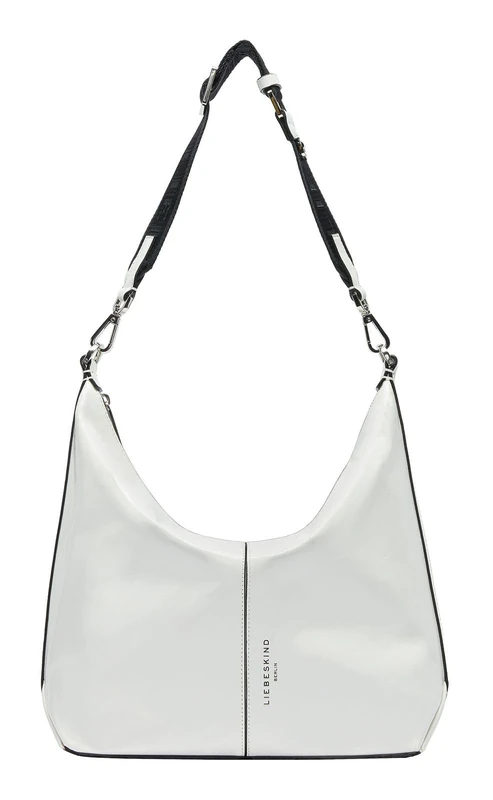 LIEBESKIND Women's Hobo M-Paris 4 Pt Crinkle-Arctic - Small