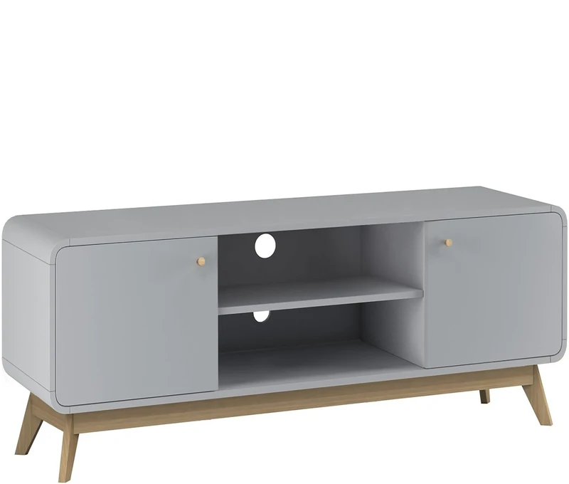 DHP Furniture Cassie TV Stand, Grey