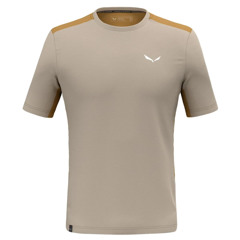 Salewa Puez Hybrid Dry T-Shirt Men, Beige, 3XL
