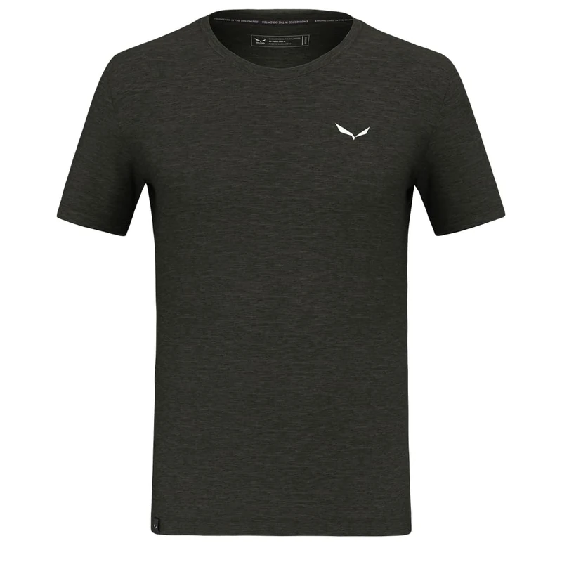 Salewa Eagle Minilogo Merino T-Shirt Men Dark Olive