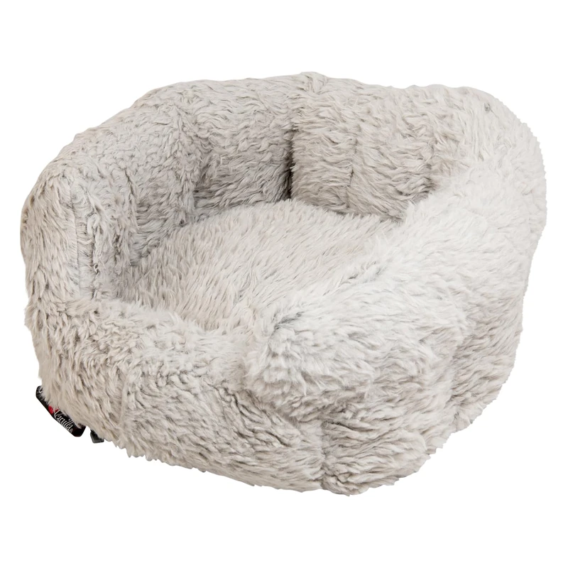JACK AND VANILLA, Shell Basketball Dog Bed, Grey, Size L, 55 x 42 cm - Image 1